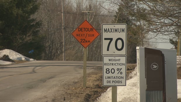 Route 114 detour