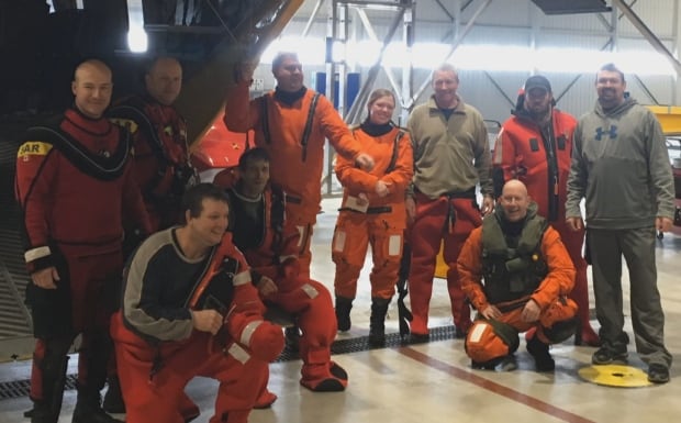 103 SAR and rescued fishermen