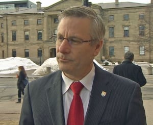 P.E.I. Health Minister Rob Henderson, winter