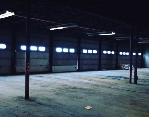 Metrobus depot after closure