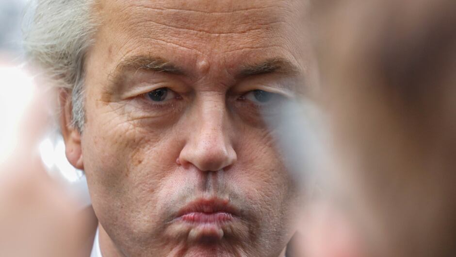 Far-right politician Geert Wilders heads Netherland's Party for Freedom.