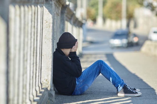 Homeless youth Shutterstock