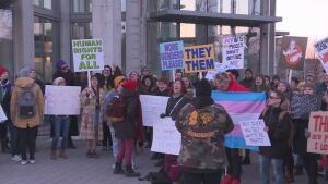 Jordan Peterson protesters
