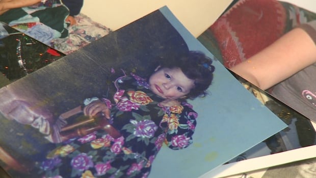 Mona Sock as a baby
