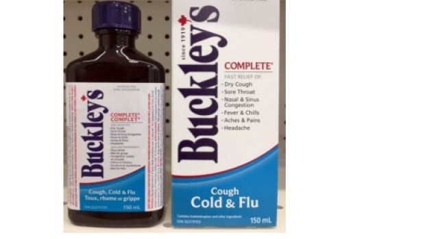 The maker of Buckley's says its voluntary recall applies to products indicated for use by adults and children above 12 years old.