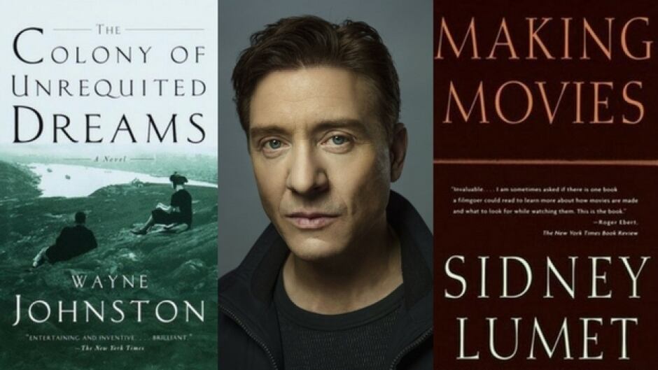 Actor Shawn Doyle is passing the time on the set of CBC-TV's Bellevue by reading The Colony of Unrequited Dreams by Wayne Johnston and Making Movies by Sidney Lumet.