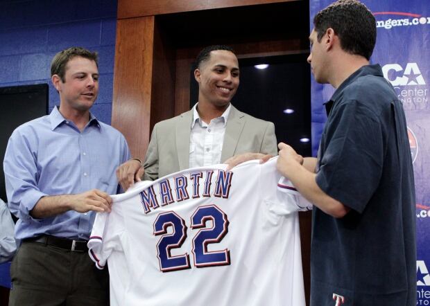 Rangers Cuban Defector Baseball