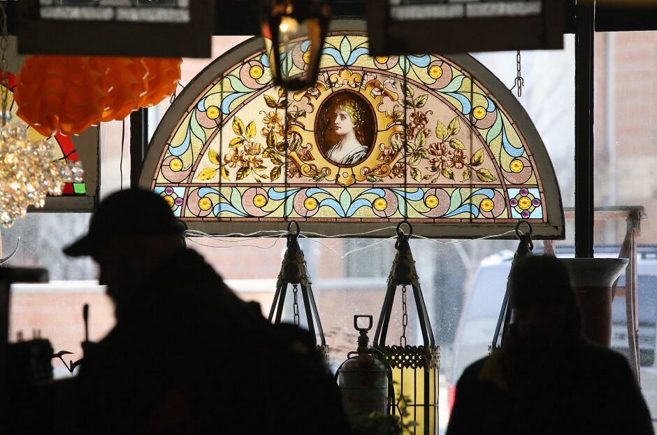Toronto Salvage Shop Stained Glass