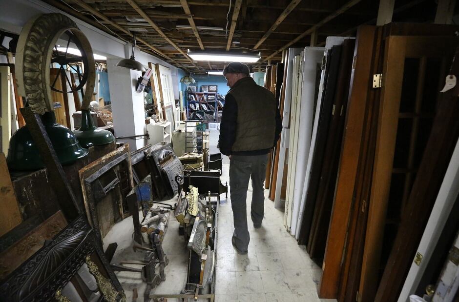 Toronto Salvage Shop Basement