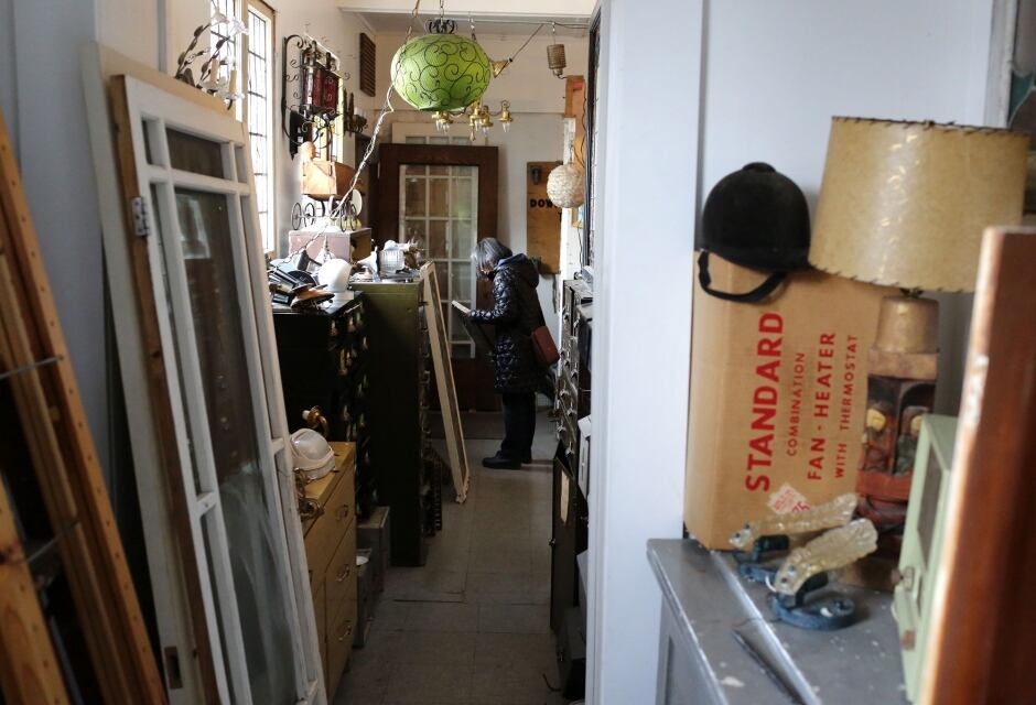 Toronto Salvage Shop Customer