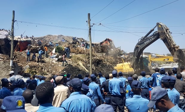 APTOPIX Ethiopia Deadly Landslide