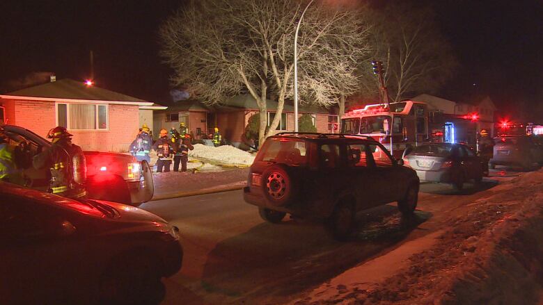 Crews fight house fire in Winnipeg's Elmwood area | CBC News