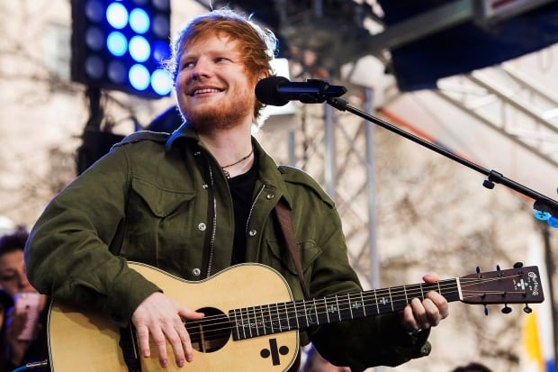 Ed Sheeran Performs on NBC's Today Show