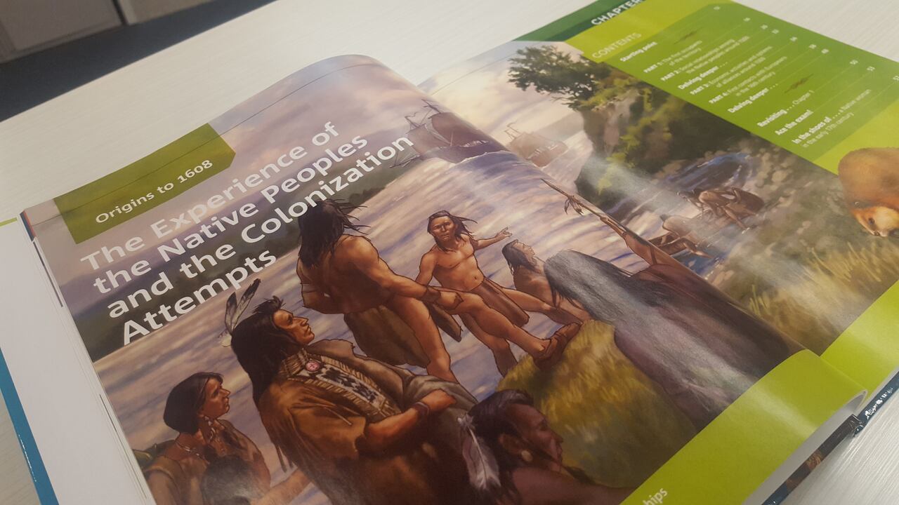 Quebec Replaces High School History Text To Include More