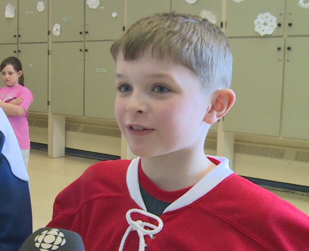 Daniel Walsh Grade 3 Student Queen Elizabeth Elementary School PEI