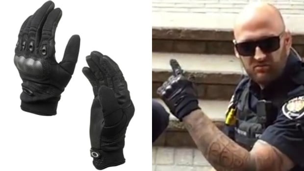 Oakleу SI assault gloves, Const. Daniel Montsion Ottawa police officer charged