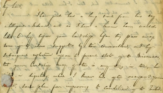 Howe wrote this letter to Lord Falkland in November 1841.