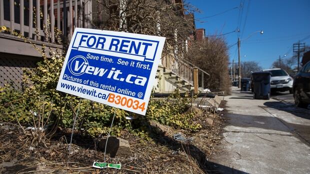 Toronto rental sign