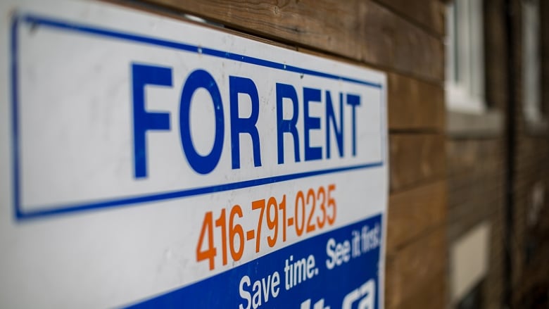 Toronto rental sign