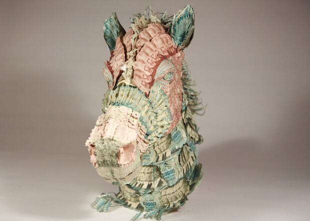 money taxidermy horse