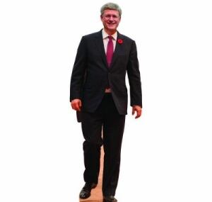 Stephen Harper cut out for sale