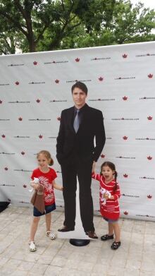 Trudeau cut out at Washington Embassy, July 1, 2016