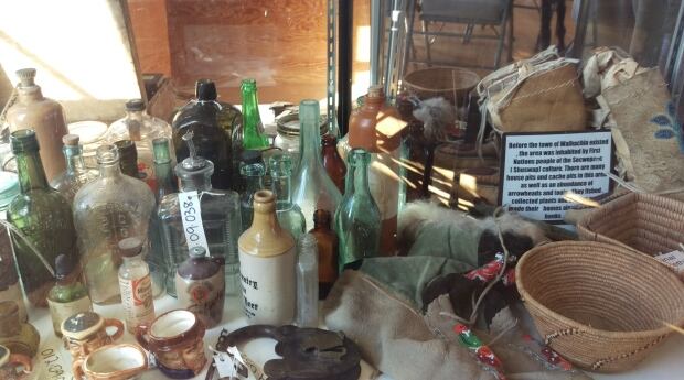 Walhachin museum bottles