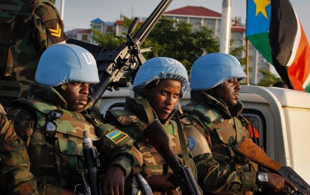 South Sudan UN Troops