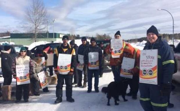 Watson Lake town employees strike