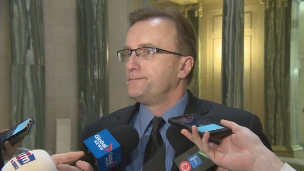 Health Minister Jim Reiter says the severance packages were offered to all current health region CEOs and vice-presidents but only seven took the offer.