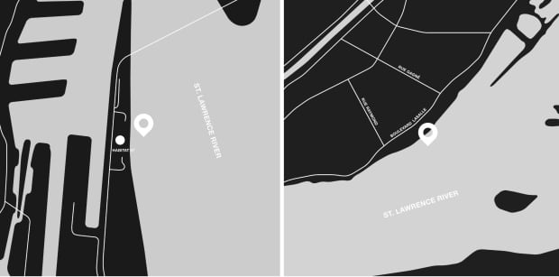Montreal surf map