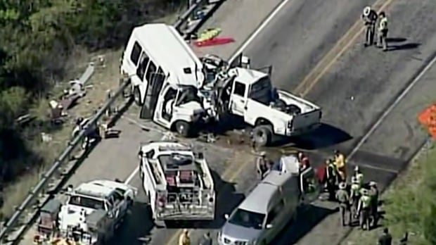 Church Van Crash Texas