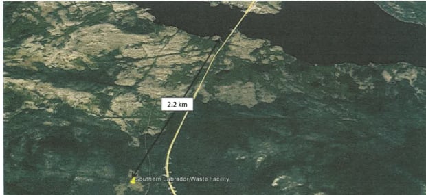 southern labrador proposed dump site