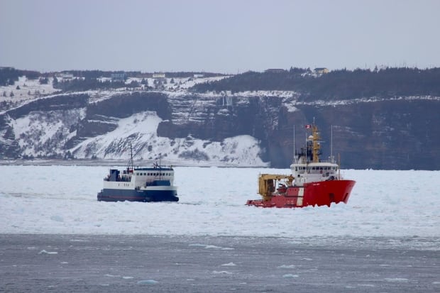 Beaumon Hamel ferry coast guard ship bell island