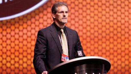 Flyers general manager Ron Hextall, pictured above at the 2014 NHL draft, will serve as Team Canada's general manager at the men's hockey world championship. hextall-ron