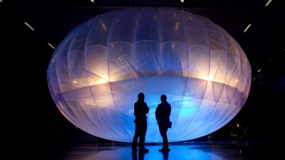 In 2013, Google revealed plans to send balloons like this one to the edge of space with the lofty aim of bringing the internet to the two-thirds of the global population currently without access.