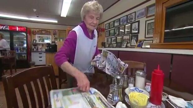 Barb Barkhouse working seniors