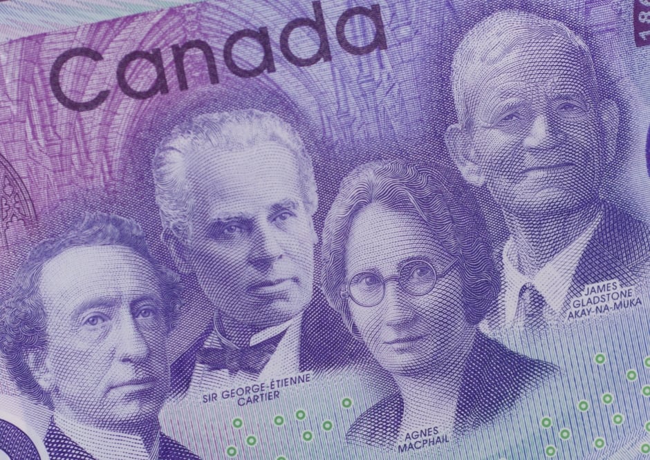 Agnes MacPhail and James Gladstone are featured on the $10 bank note