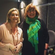 Karen von Hahn and Shelagh Rogers