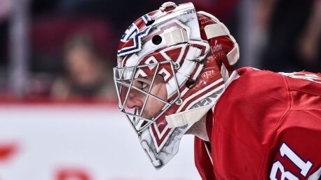MONTREAL, QC - DECEMBER 10: Carey Price #31 of the Montreal Canadiens looks on during the NHL game against the Colorado Avalanche at the Bell Centre on December 10, 2016 in Montreal, Quebec, Canada. The Montreal Canadiens defeated the Colorado Avalanche 10-1. (Photo by Minas Panagiotakis/Getty Images) price-carey-161210-1180