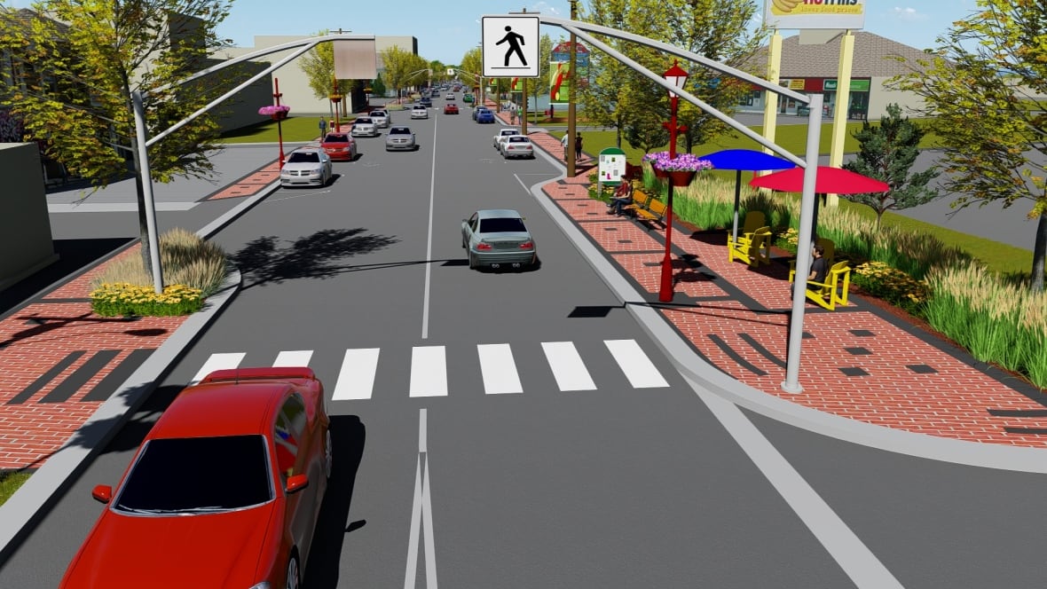 Downtown revitalization work underway in Shediac New Brunswick CBC News