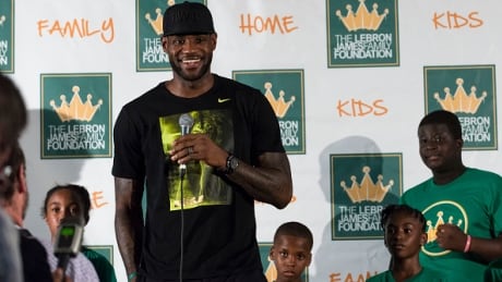 LeBron James is teaming up with Akron public schools to open the "I Promise School" dedicated to helping at-risk children. James has been committed to helping kids in his hometown through educational programs. LeBron-James-Foundation