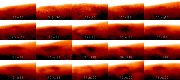 Jupiter cold spot