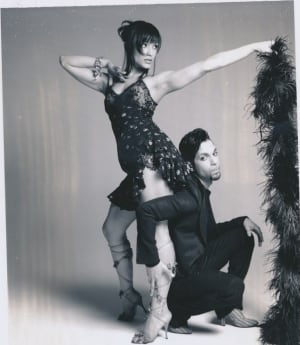 Mayte Garcia and Prince
