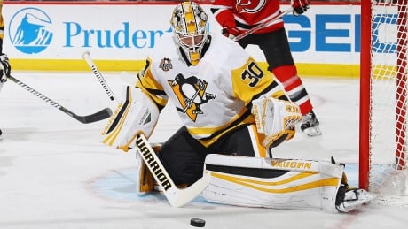 Penguins goalie Matt Murray will miss Game 2 of his team's first-round playoff series against Columbus on Friday night with a lower-body injury. Murray was scheduled to start Wednesday's series opener but left after getting hurt in warm-ups. murray-matt-170406-1180