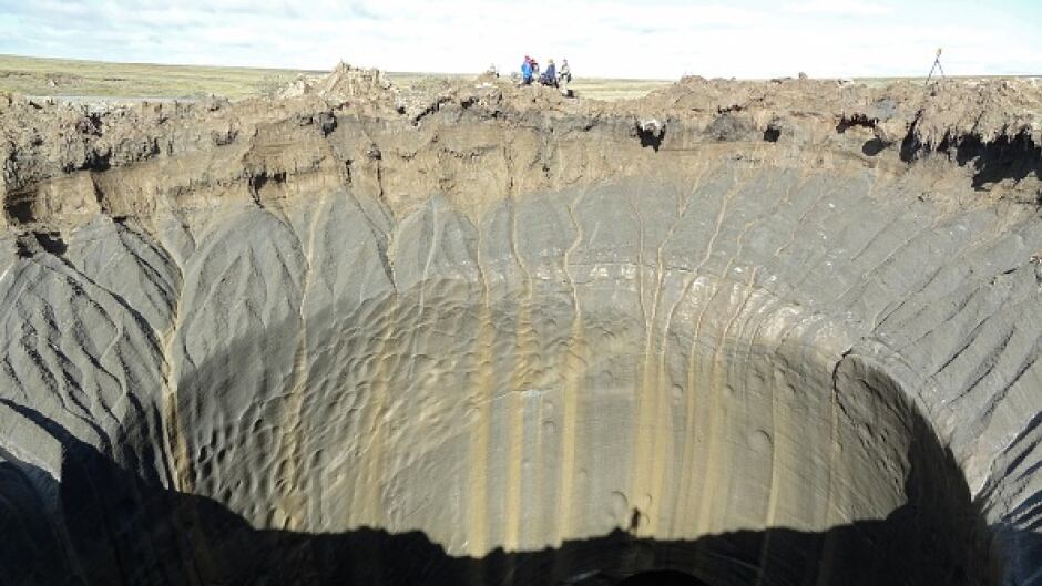 Russian scientists have discovered seven giant craters in remote Siberia, adding that the mysterious phenomenon was believed to be linked to climate change.