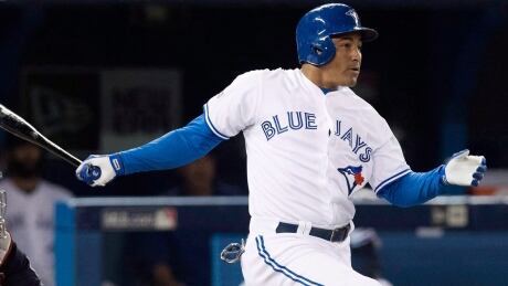The Blue Jays' Ezequiel Carrera, pictured here, is bumping Devon Travis from the leadoff spot in Thursday night's series opener against visiting Baltimore. Toronto entered the game hitting .190, worst in the major leagues. carrera-ezequiel-161017-1180