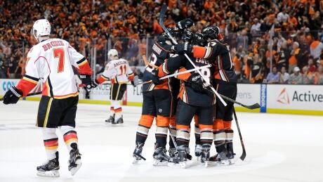 Anaheim scored twice with the man advantage in Game 1, something Calgary will look to minimize on Saturday. flames-ducks