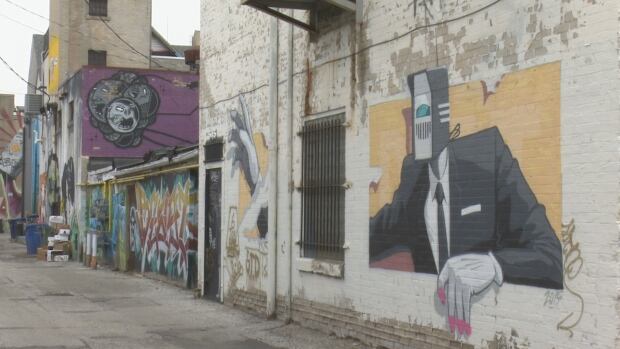 Windsor graffiti