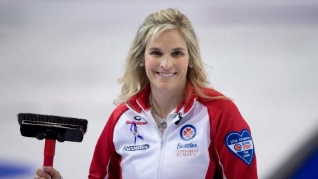 Winnipeg skip Jennifer Jones, seen at a previous event, captured her sixth Players' Championship title at a Grand Slam of Curling event in Toronto on Sunday. CUR Scotties 20160228